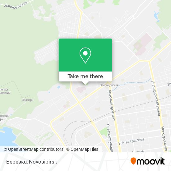 Березка map