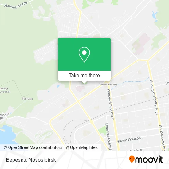 Березка map