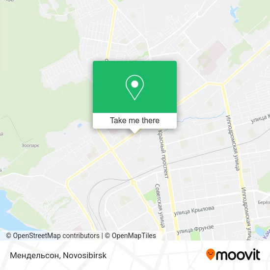 Мендельсон map