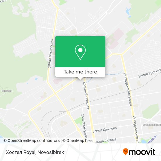 Хостел Royal map