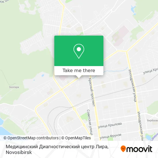 Медицинский Диагностический центр Лира map