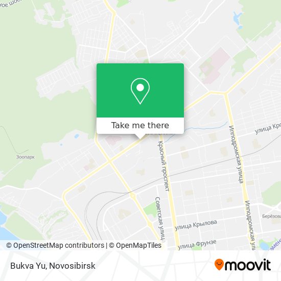 Bukva Yu map