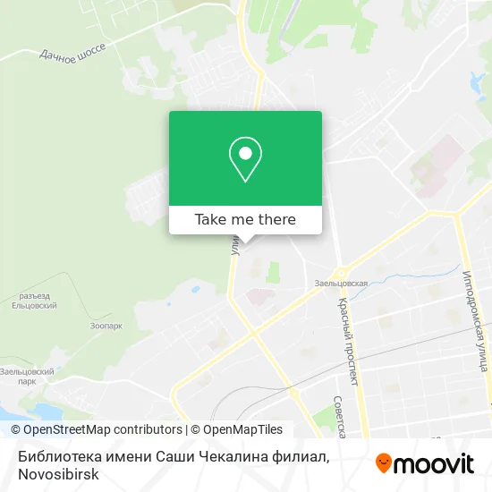 Библиотека имени Саши Чекалина филиал map