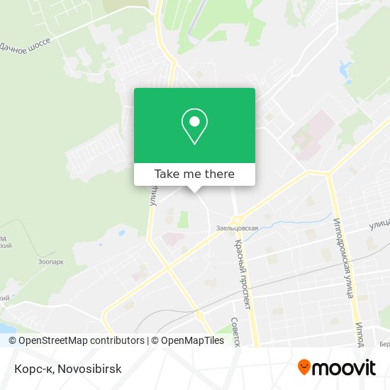 Корс-к map