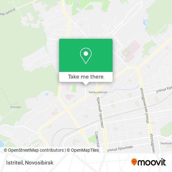 Istriteil map