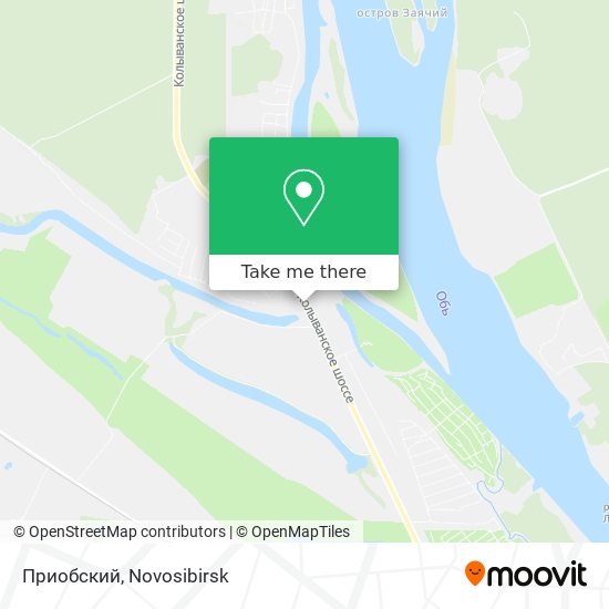 Приобский map
