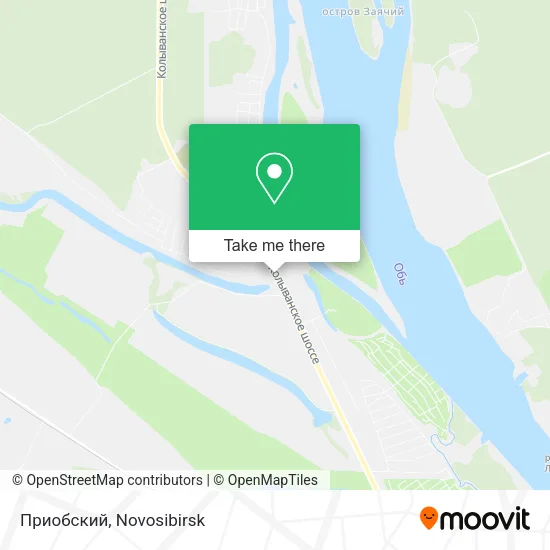 Приобский map