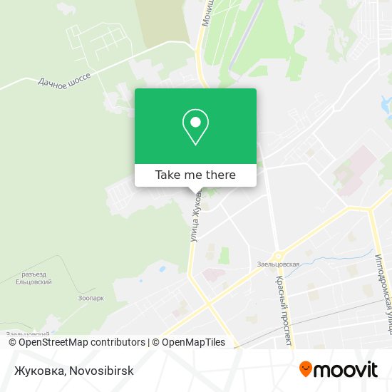 Жуковка map