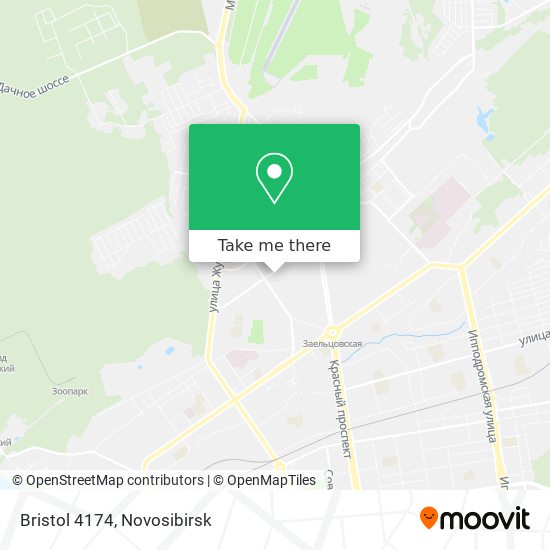 Bristol 4174 map