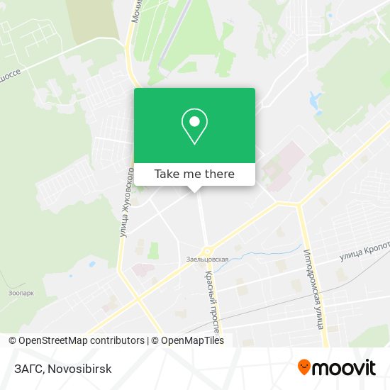 ЗАГС map