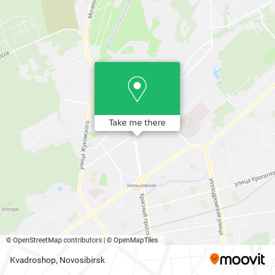 Kvadroshop map