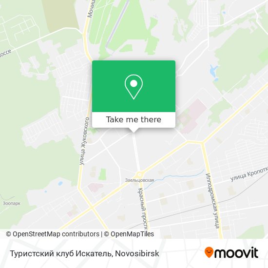 Туристский клуб Искатель map