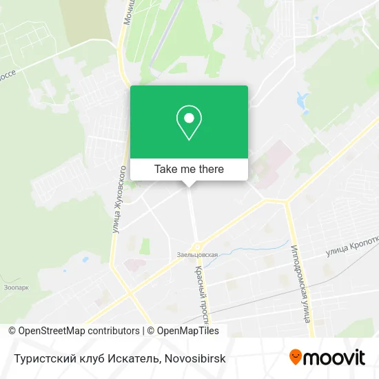 Туристский клуб Искатель map