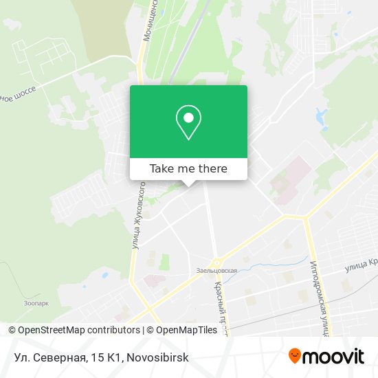 Ул. Северная, 15 К1 map
