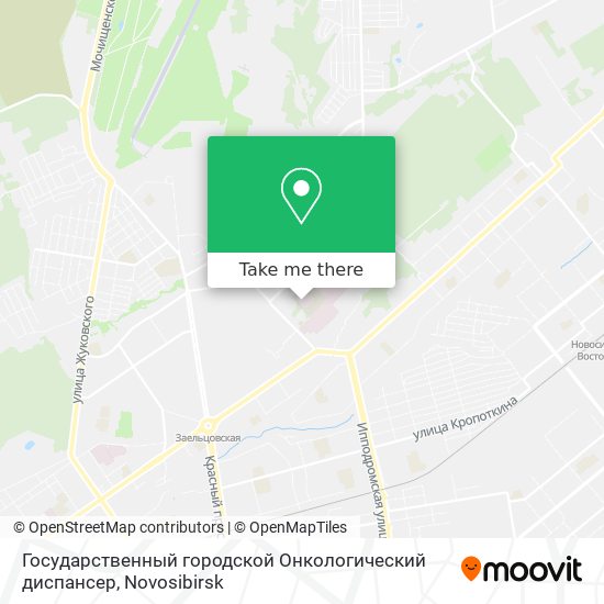 Государственный городской Онкологический диспансер map
