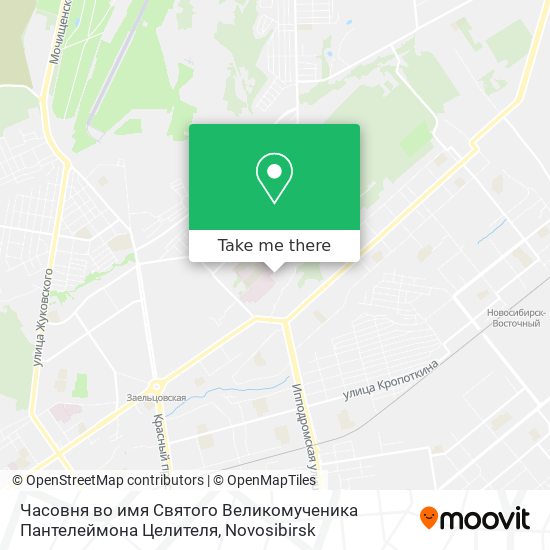 Часовня во имя Святого Великомученика Пантелеймона Целителя map