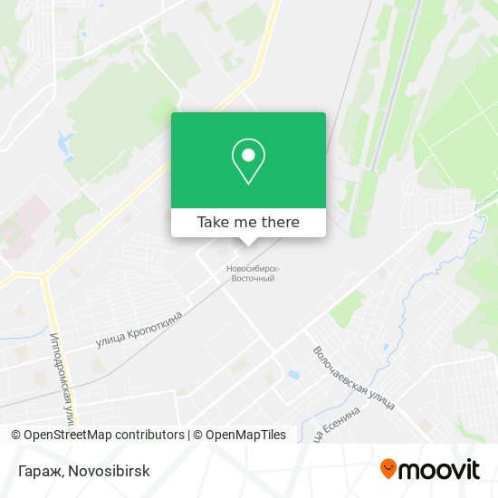 Гараж map