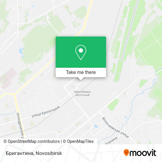 Бригантина map
