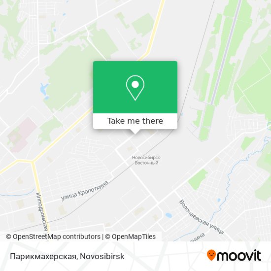 Парикмахерская map
