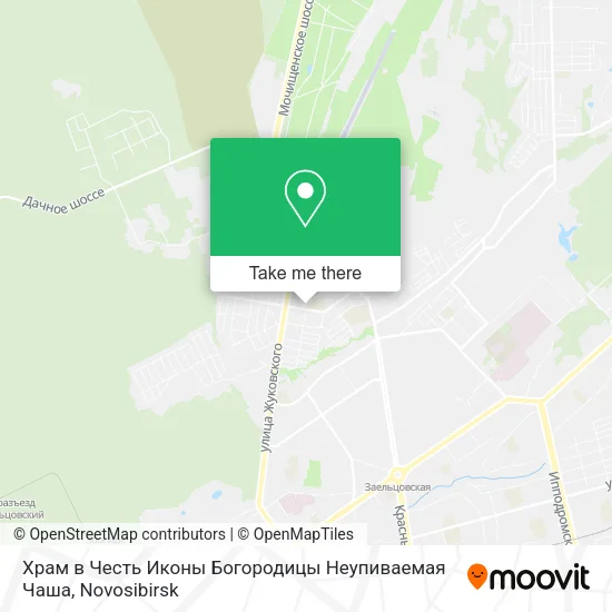 Храм в Честь Иконы Богородицы Неупиваемая Чаша map