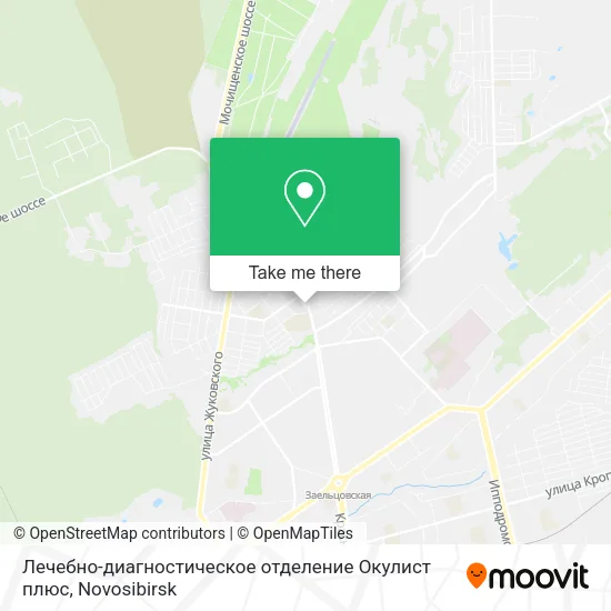 Лечебно-диагностическое отделение Окулист плюс map