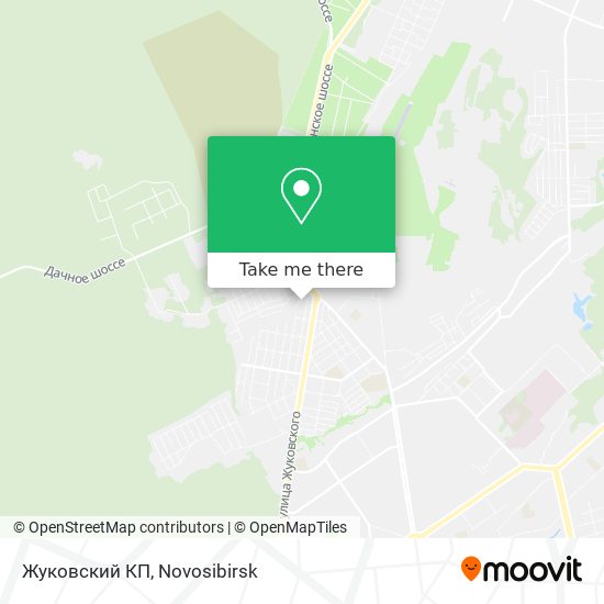 Жуковский КП map
