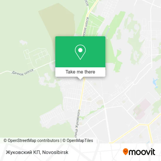 Жуковский КП map