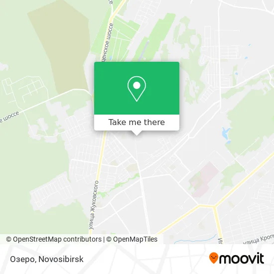 Озеро map