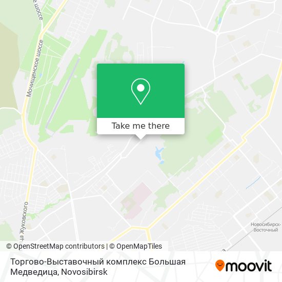 Торгово-Выставочный комплекс Большая Медведица map