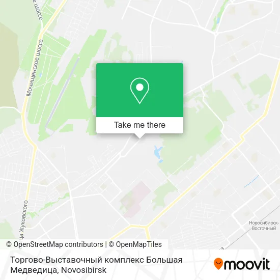 Торгово-Выставочный комплекс Большая Медведица map