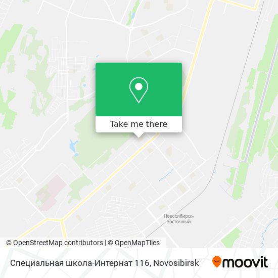 Специальная школа-Интернат 116 map