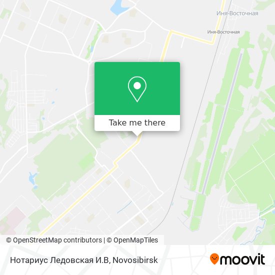 Нотариус Ледовская И.В map