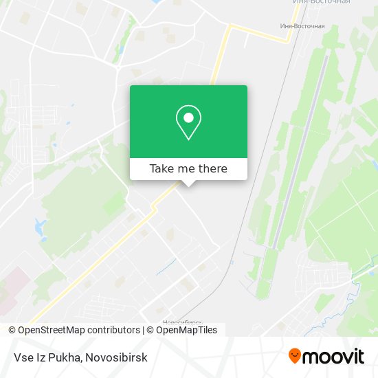 Vse Iz Pukha map