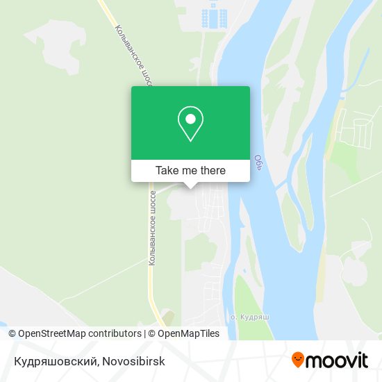 Кудряшовский map