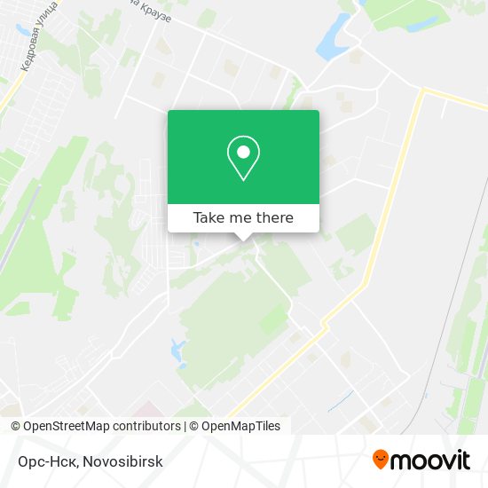 Орс-Нск map