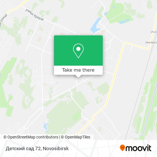 Детский сад 72 map