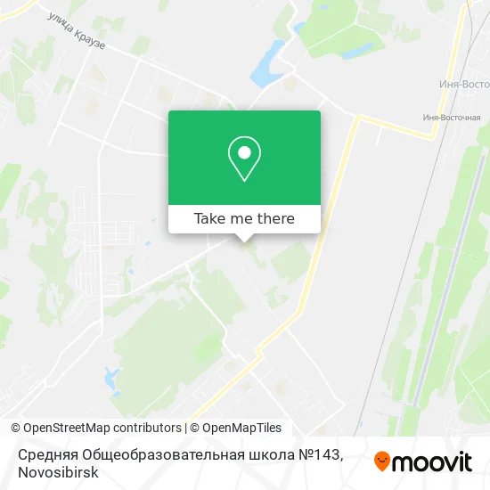 Средняя Общеобразовательная школа №143 map