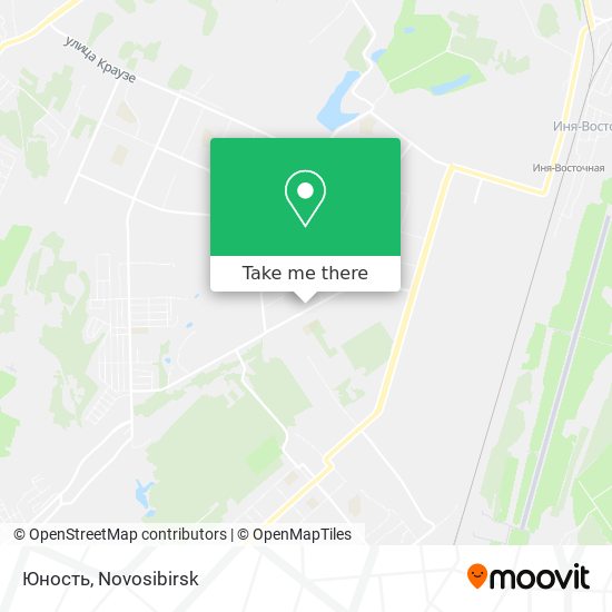 Юность map