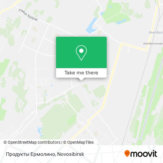 Продукты Ермолино map
