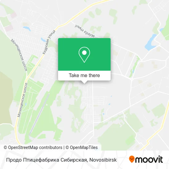 Продо Птицефабрика Сибирская map
