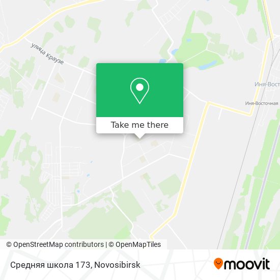 Средняя школа 173 map