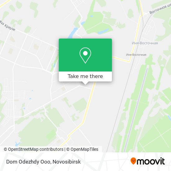Dom Odezhdy Ooo map