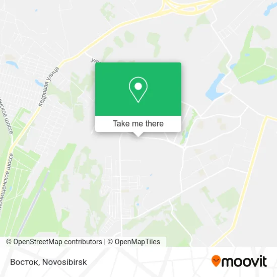 Восток map