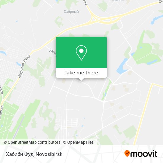 Хабиби Фуд map