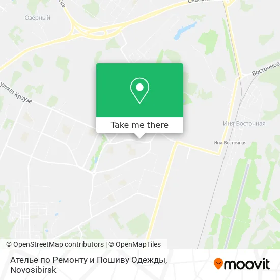 Ателье по Ремонту и Пошиву Одежды map