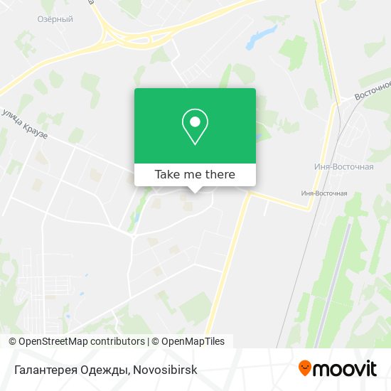 Галантерея Одежды map