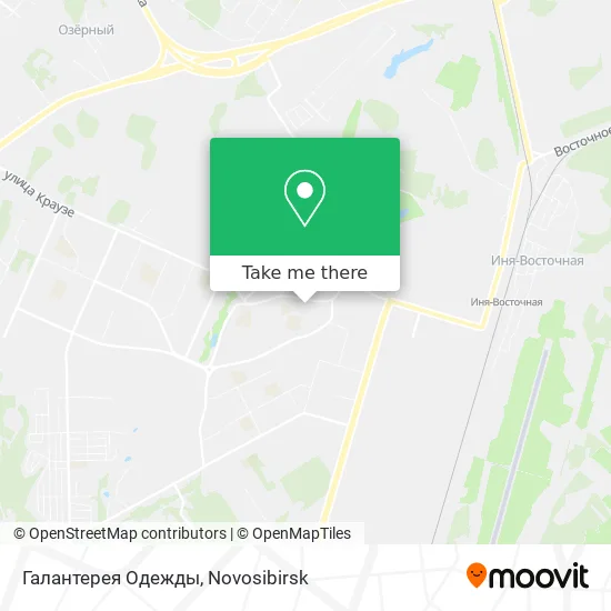 Галантерея Одежды map