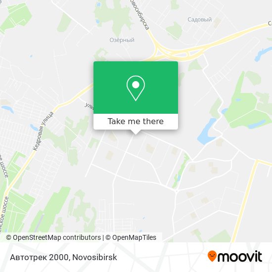 Автотрек 2000 map