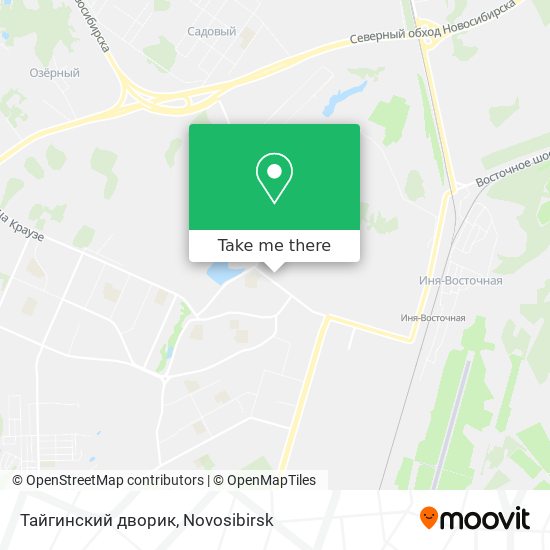 Тайгинский дворик map