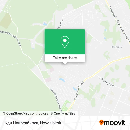 Кдв Новосибирск map